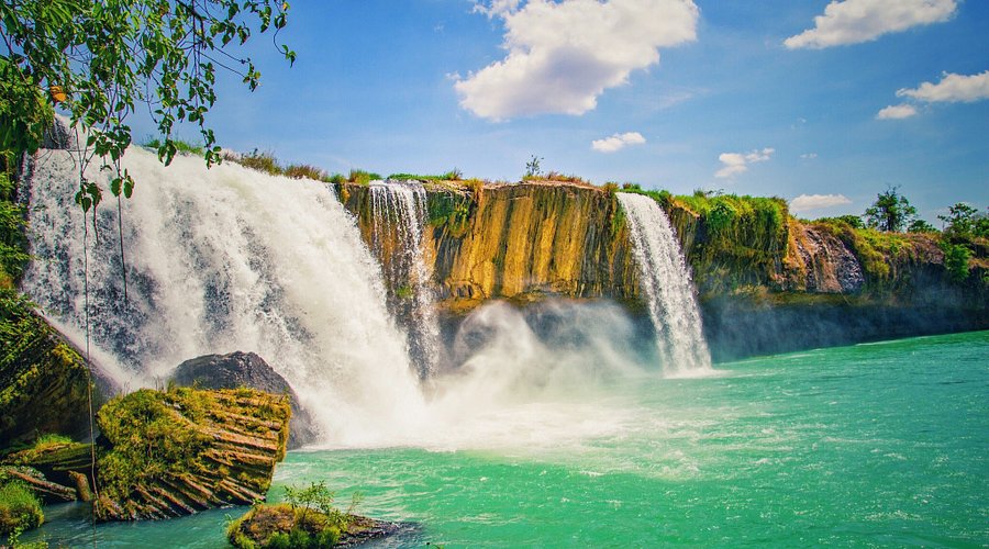 Dray Sap Waterfall: Majestic cascades and serene beauty, a natural gem on your Vietnam land tour. Dray Sap Waterfall: Majestic cascades and serene beauty, a natural gem on your Vietnam land tour 29 days.