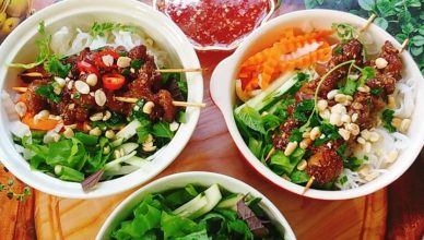 Grilled Pork Noodles: Appetizing Vietnamese Food 10 Grilled Pork Noodles