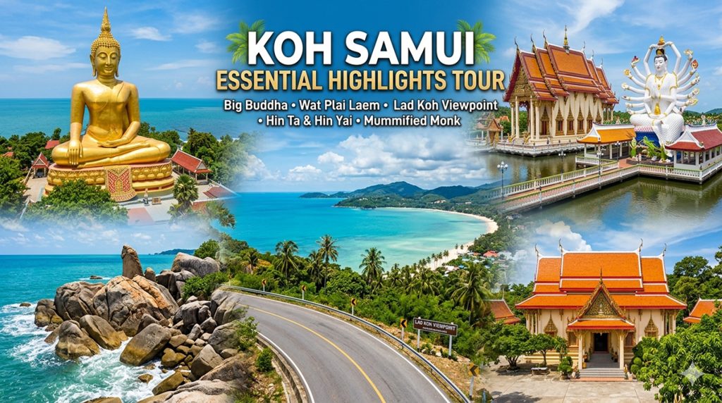 Koh Samui Essential Highlights Tour: Private Cruise Shore Excursion 6 Koh Samui Essential Highlights Tour 1