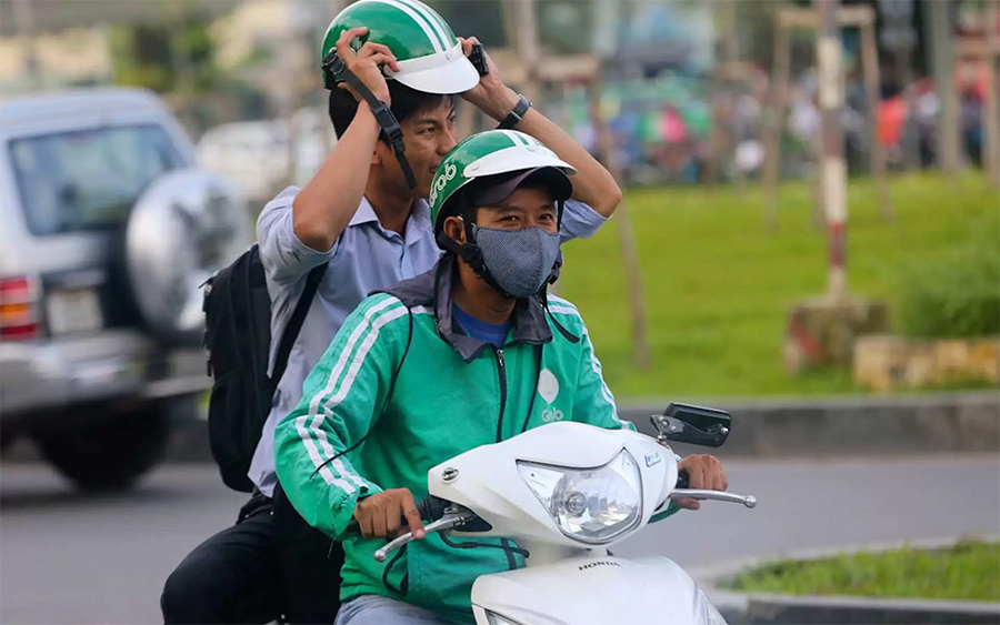 Motocycle Taxi in Da Nang Airport - Vietnam Shore Excursions
