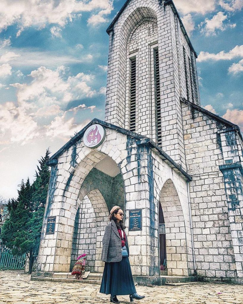 Don’t forget to take some Sapa Stone Church photos Sapa Stone Church - Vietnam Shore Excursions