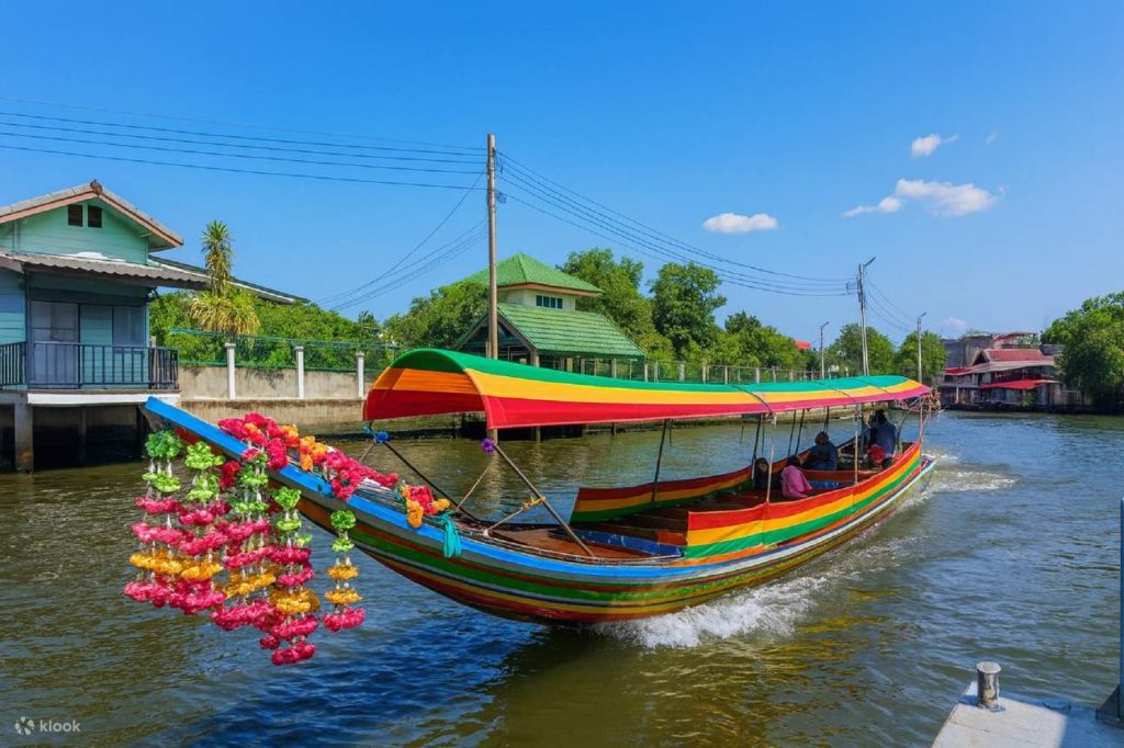 Ayutthaya Ancient Temples Tour: Private Shore Excursion from Laem Chabang Port 4 Private longtail boat cruise along Chao Phraya River on Ayutthaya tour from Laem Chabang Port